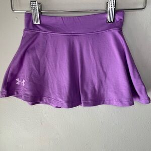 Under Armour Purple Skort w Blue Purple  Print Shorts Built In Toddler Size 2T